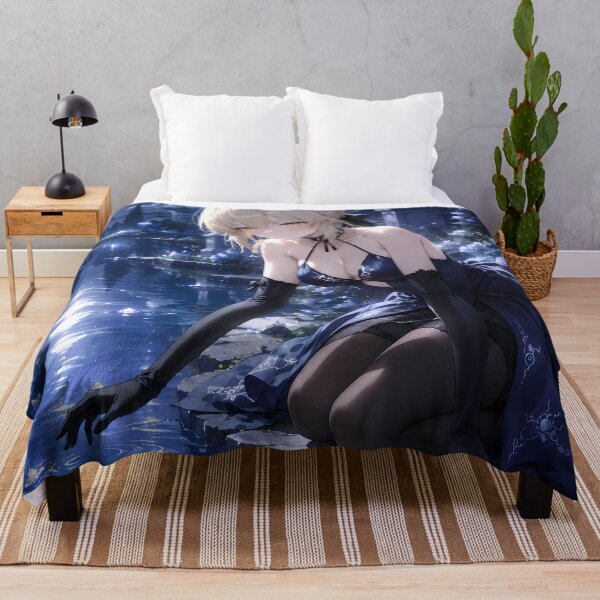 Item preview, Saber Alter Fate Stay Night Moonlit Garden Reflection designed and sold by SolenneAzur.