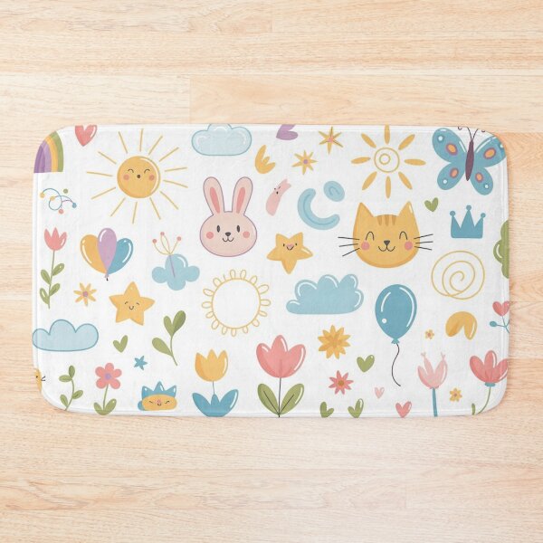 Item preview, Pastel Nursery Icon Collection designed and sold by Mindful Wall Art Studio.