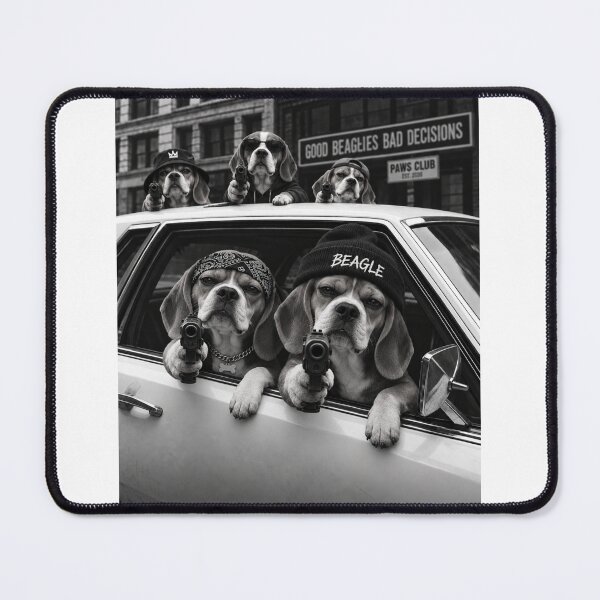 Item preview, Funny Beagle Good Dog Bad Decisions designed and sold by luu phong.