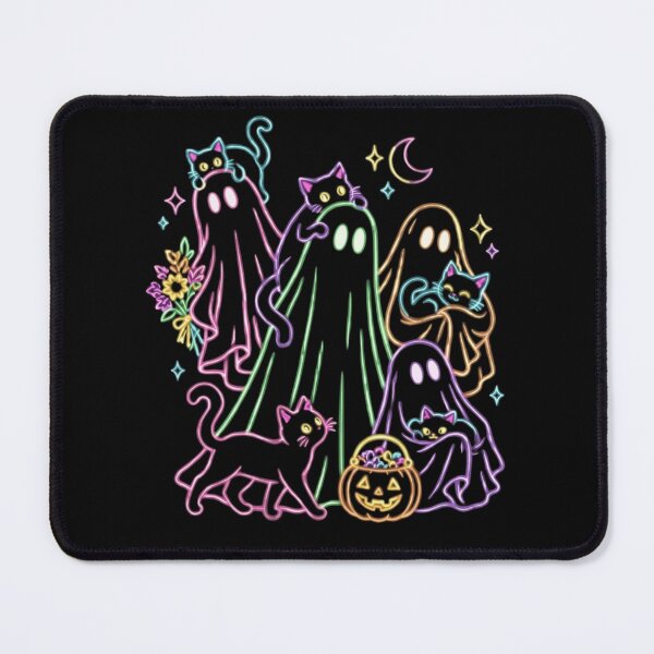Item preview, Neon Ghost Cats Halloween Party designed and sold by haitrieuic96.