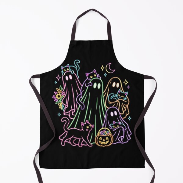 Item preview, Neon Ghost Cats Halloween Party designed and sold by haitrieuic96.