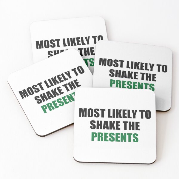 Item preview, Most Likely To Shake The Presents Christmas designed and sold by Alphakenon.