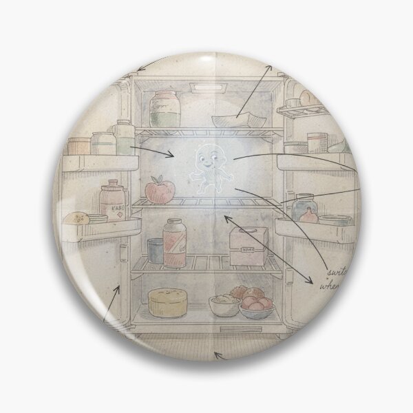 Item preview, Cryptid Field Guide: The Fridge-Light Phantom designed and sold by PictorialWhimsy.