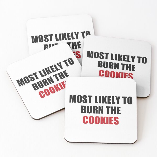 Item preview, Most Likely To Burn The Cookies Christmas designed and sold by Alphakenon.