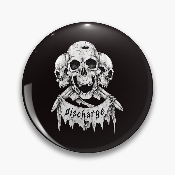 Item preview, Skull Discharge Music Art designed and sold by Pocket-Pixel.