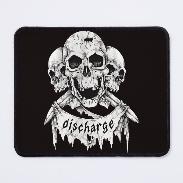 Item preview, Skull Discharge Music Art designed and sold by Pocket-Pixel.