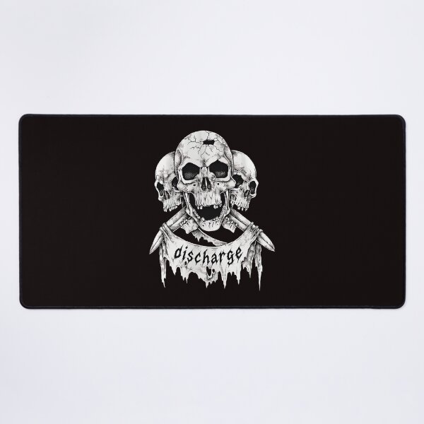 Item preview, Skull Discharge Music Art designed and sold by Pocket-Pixel.
