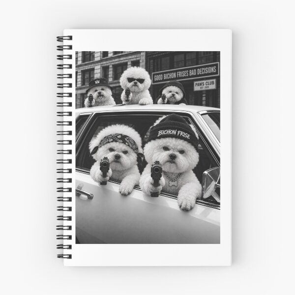 Item preview, Funny Bichon Frise Good Dog Bad Decisions designed and sold by luu phong.