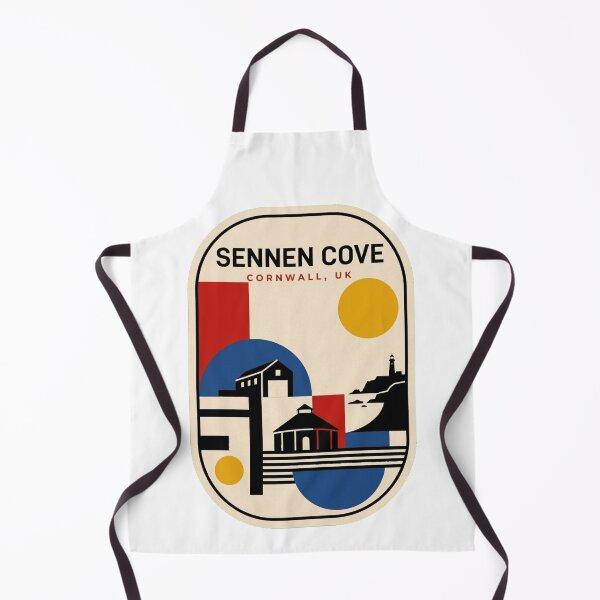 Item preview, Retro Sennen Cove Bauhaus Geometric Skyline designed and sold by k3rstman1.