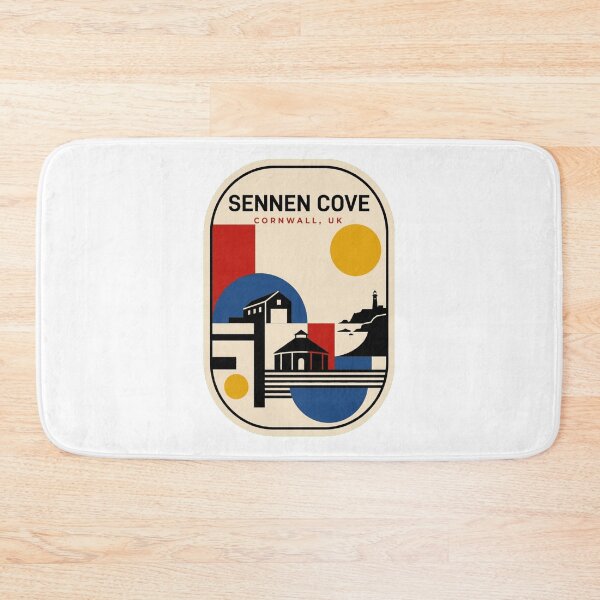 Item preview, Retro Sennen Cove Bauhaus Geometric Skyline designed and sold by k3rstman1.