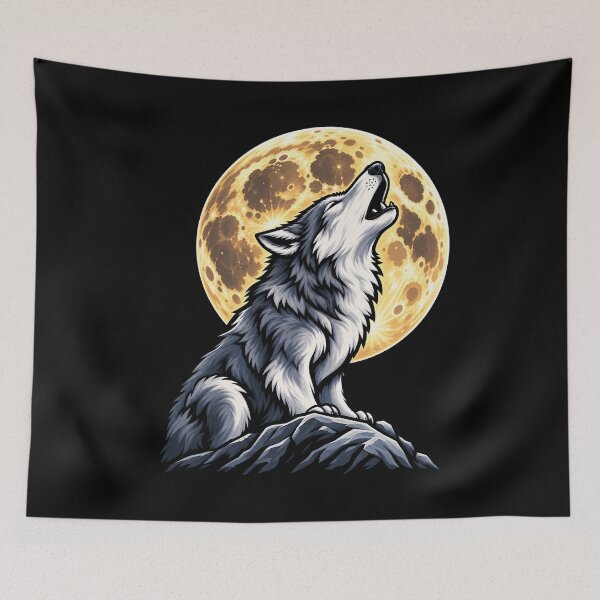 Item preview, Howling Moon designed and sold by bernswell.