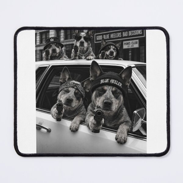 Item preview, Funny Blue Heeler Good Dog Bad Decisions designed and sold by luu phong.