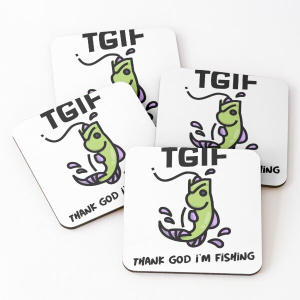 Item preview, TGIF - Thank God I'm Fishing designed and sold by CreationsbYKz.