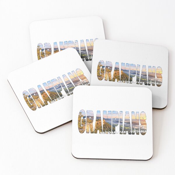 Item preview, GRAMPIANS National Park Victoria - Australia Sunrise over Mountain Ranges designed and sold by Adam Gormley.
