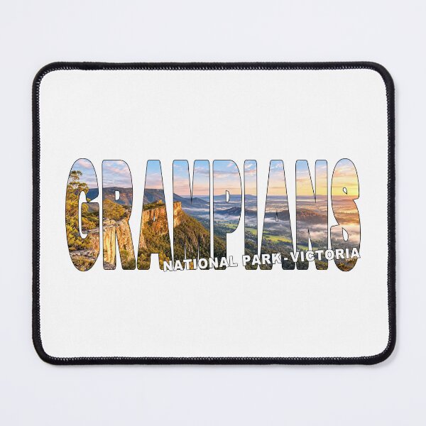 Item preview, GRAMPIANS National Park Victoria - Australia Sunrise over Mountain Ranges designed and sold by Adam Gormley.