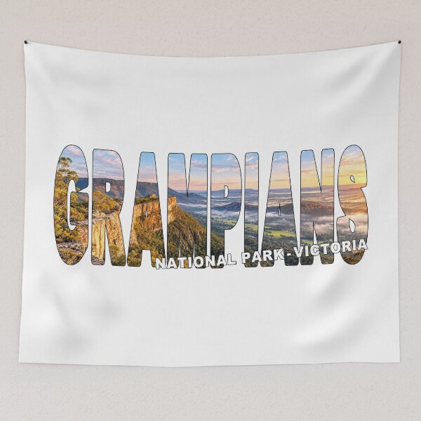 Item preview, GRAMPIANS National Park Victoria - Australia Sunrise over Mountain Ranges designed and sold by Adam Gormley.