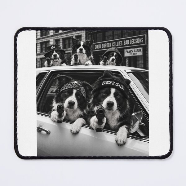 Item preview, Funny Border Collie II Good Dog Bad Decisions designed and sold by luu phong.