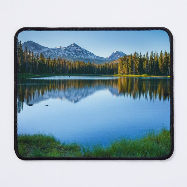Item preview, Serene Mountain Lake Reflection designed and sold by jklune.