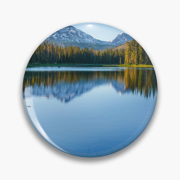 Item preview, Serene Mountain Lake Reflection designed and sold by jklune.