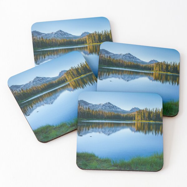 Item preview, Serene Mountain Lake Reflection designed and sold by jklune.