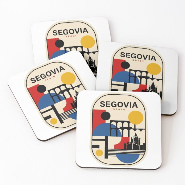 Item preview, Retro Segovia Bauhaus Geometric Skyline designed and sold by k3rstman1.