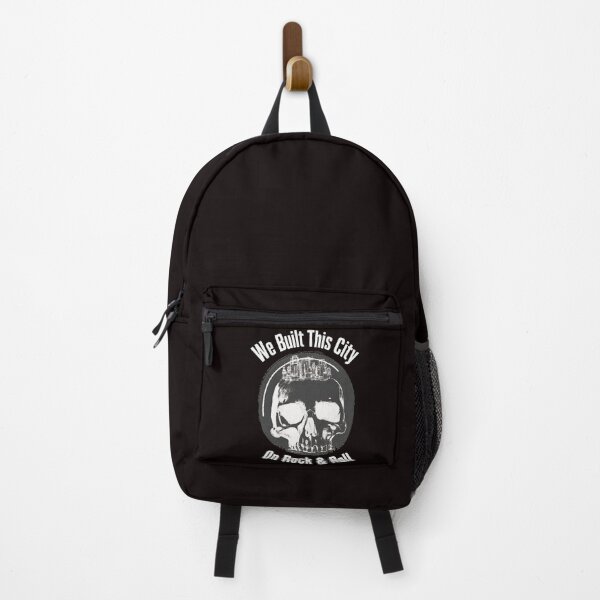 Item preview, We Built This City On Rock & Roll Skull designed and sold by Pocket-Pixel.