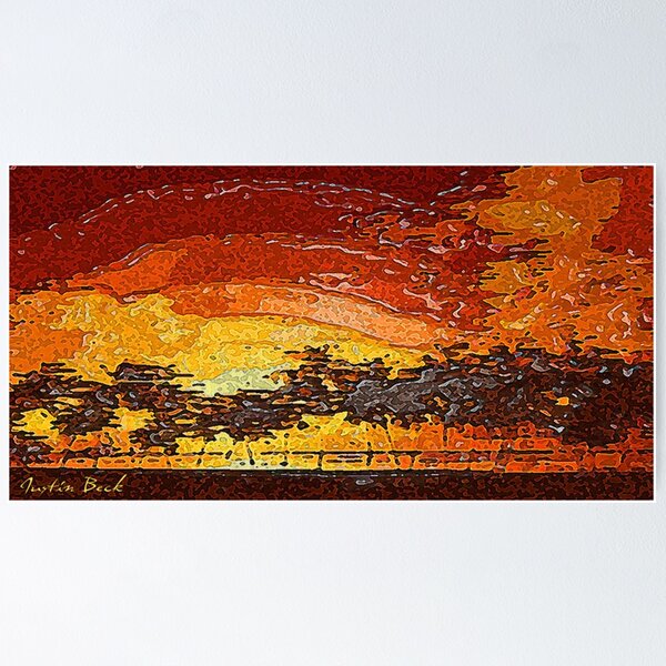 Item preview, Picture 2015062 Justin Beck Warm Sunset designed and sold by JustinBeckArt.