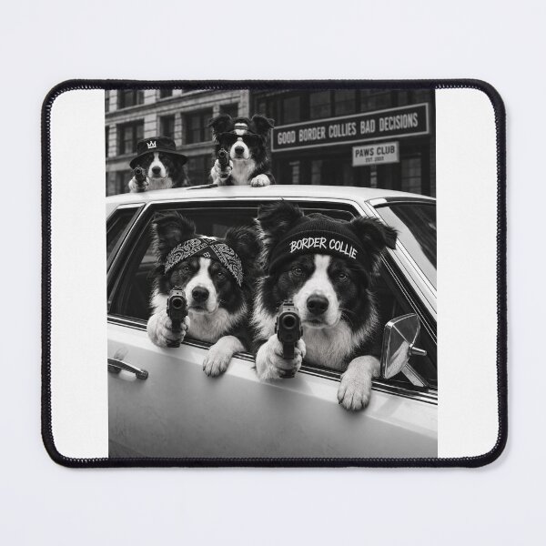 Item preview, Funny Border Collie Good Dog Bad Decisions designed and sold by luu phong.