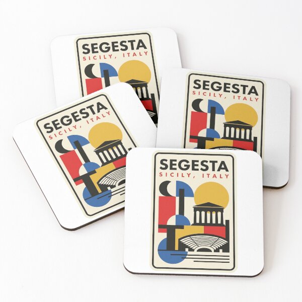 Item preview, Retro Segesta Bauhaus Geometric Skyline designed and sold by k3rstman1.