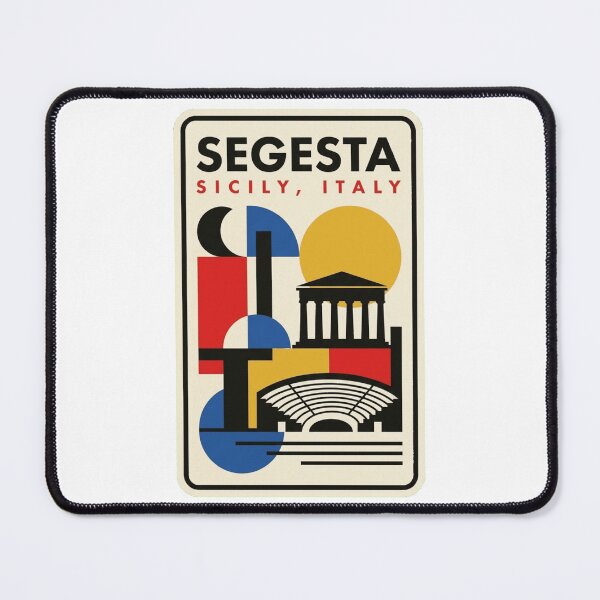 Item preview, Retro Segesta Bauhaus Geometric Skyline designed and sold by k3rstman1.