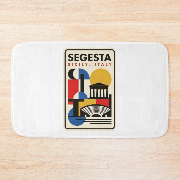 Item preview, Retro Segesta Bauhaus Geometric Skyline designed and sold by k3rstman1.