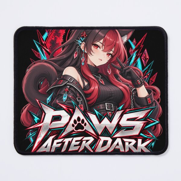 Item preview, Paws After Dark – Cyberpunk Neko Girl designed and sold by Revyra Design .