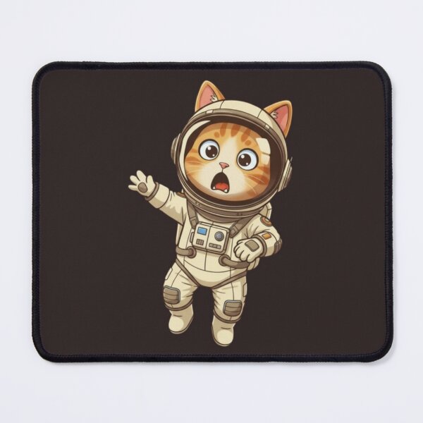 Item preview, Surprised Astronaut Cat in Space designed and sold by L-MAIN.