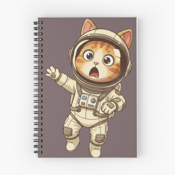 Item preview, Surprised Astronaut Cat in Space designed and sold by L-MAIN.