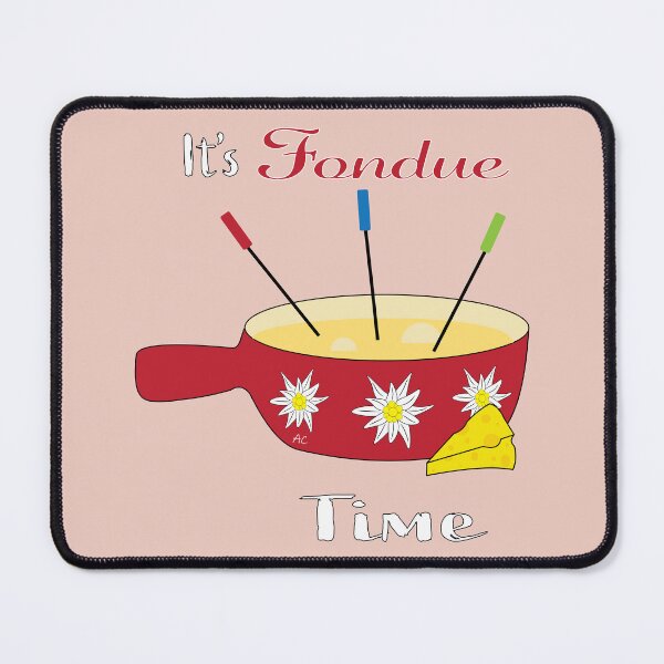 Item preview, It's Cheese Fondue Time designed and sold by iCraftCafe.