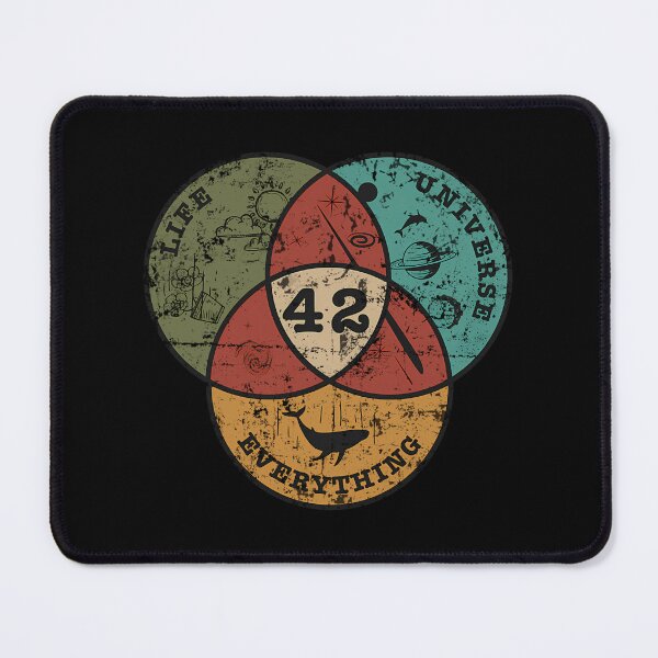 Item preview, Venn Diagram Life The Universe  Everything designed and sold by Joeywdm.