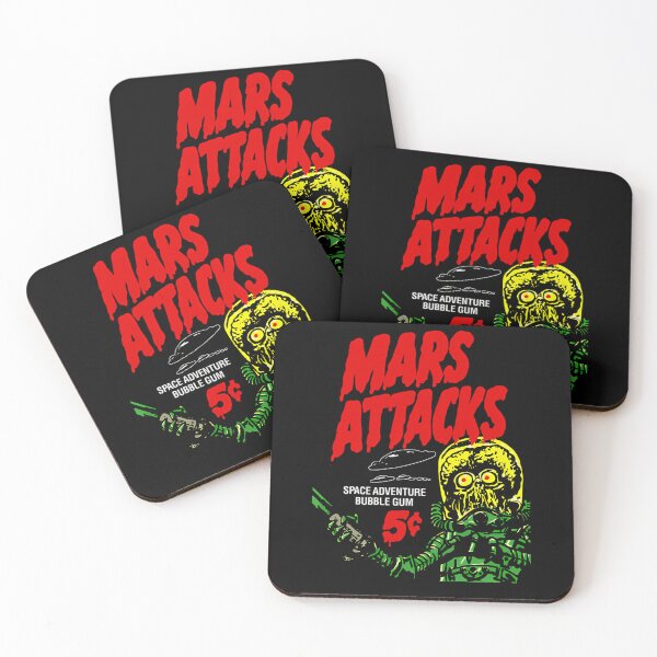 Item preview, Mars-Attacks-Bubble-Gum-T-Shirt designed and sold by ammermfter.