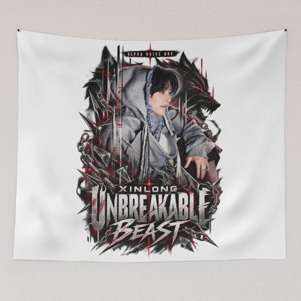 Item preview, ALPHA DRIVE ONE Xinlong Futuristic Kpop Art designed and sold by Valeree Store.