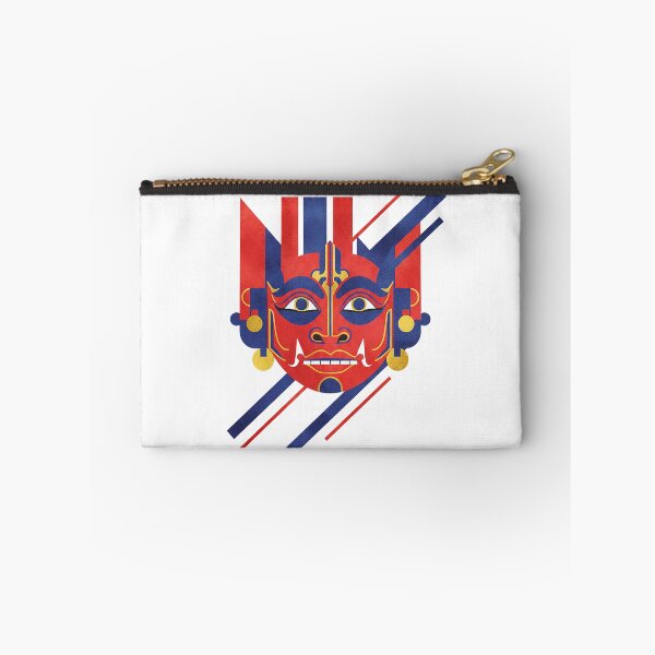 Item preview, Retro Geometric Barong Mask – Traditional Balinese Mythology Pop Art Design designed and sold by cannsuh.