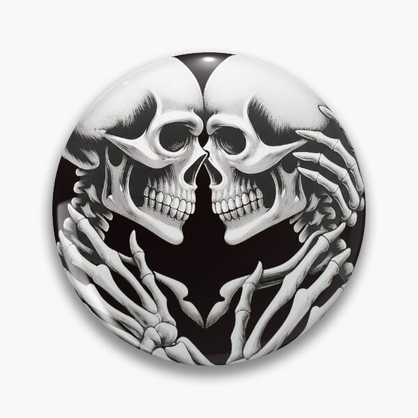 Item preview, Skeleton Love Nothing Else Matters Gothic Art designed and sold by EL-FASSY.