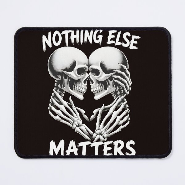 Item preview, Skeleton Love Nothing Else Matters Gothic Art designed and sold by EL-FASSY.