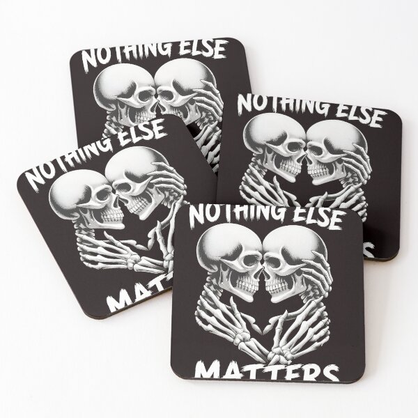 Item preview, Skeleton Love Nothing Else Matters Gothic Art designed and sold by EL-FASSY.