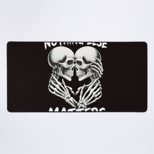 Item preview, Skeleton Love Nothing Else Matters Gothic Art designed and sold by EL-FASSY.