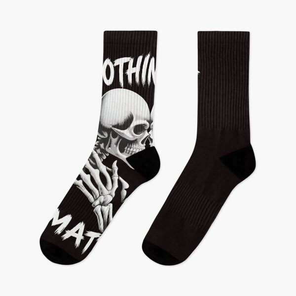 Item preview, Skeleton Love Nothing Else Matters Gothic Art designed and sold by EL-FASSY.
