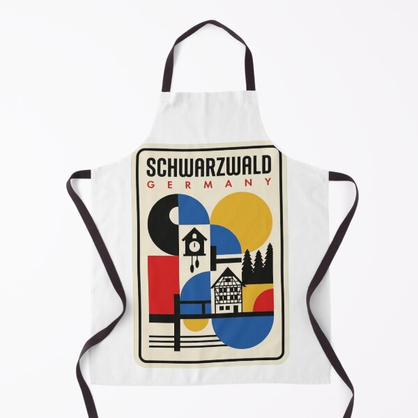 Item preview, Retro Schwarzwald Bauhaus Geometric Skyline designed and sold by k3rstman1.