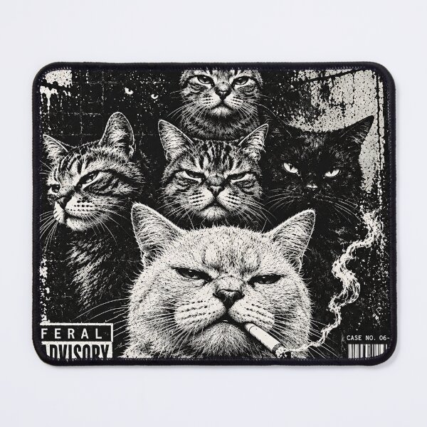 Item preview, Smoking Gangster Cat designed and sold by PrestonoPrescot.