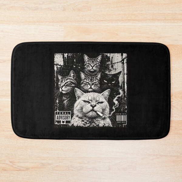 Item preview, Smoking Gangster Cat designed and sold by PrestonoPrescot.