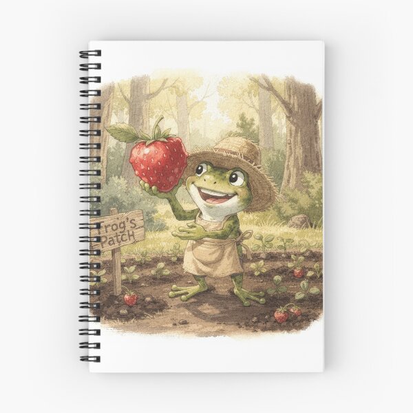 Item preview, Proud Strawberry Frog Gardener designed and sold by PictorialWhimsy.