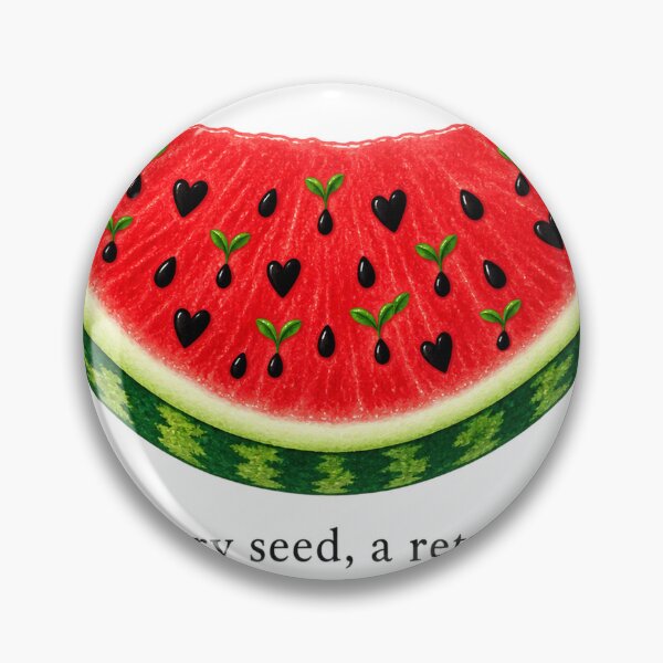 Item preview, Every Seed a Return Watermelon Palestine Solidarity designed and sold by ys96.