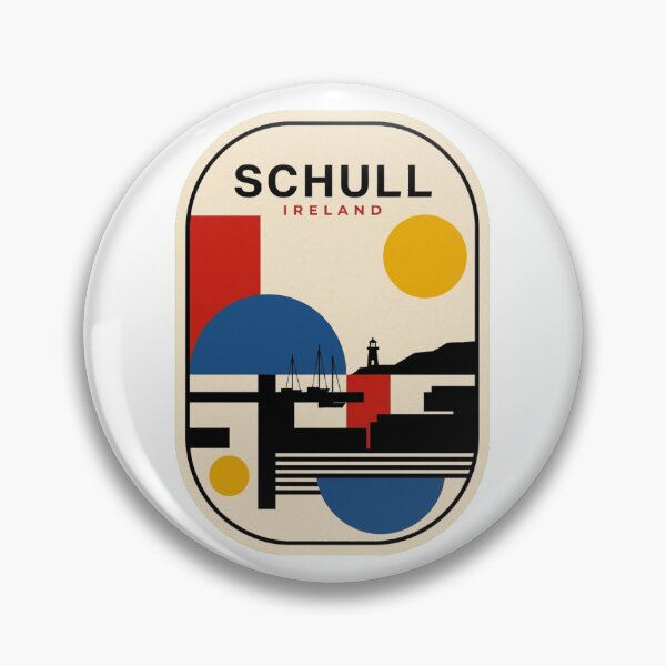 Item preview, Retro Schull Bauhaus Geometric Skyline designed and sold by k3rstman1.